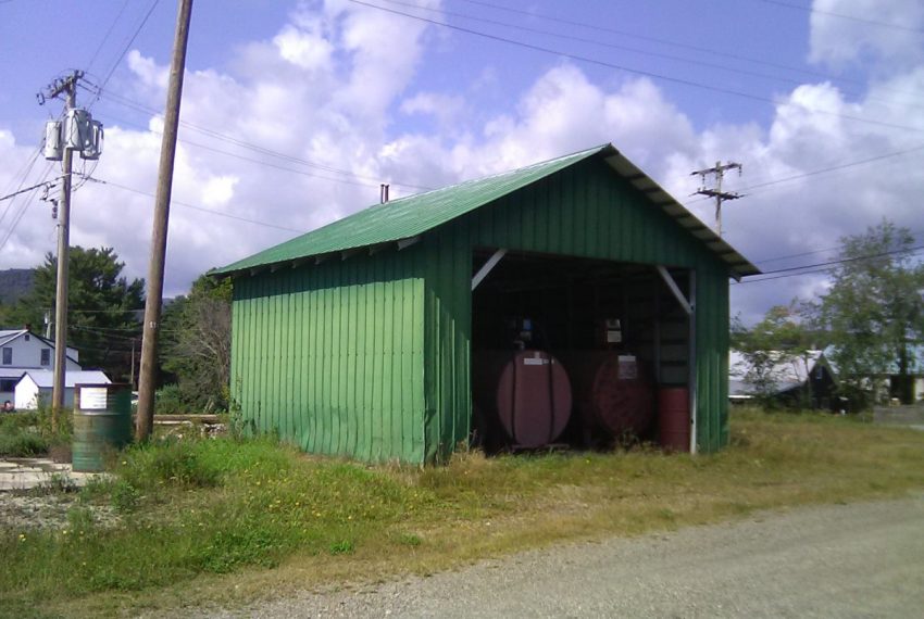 fuel tank shed