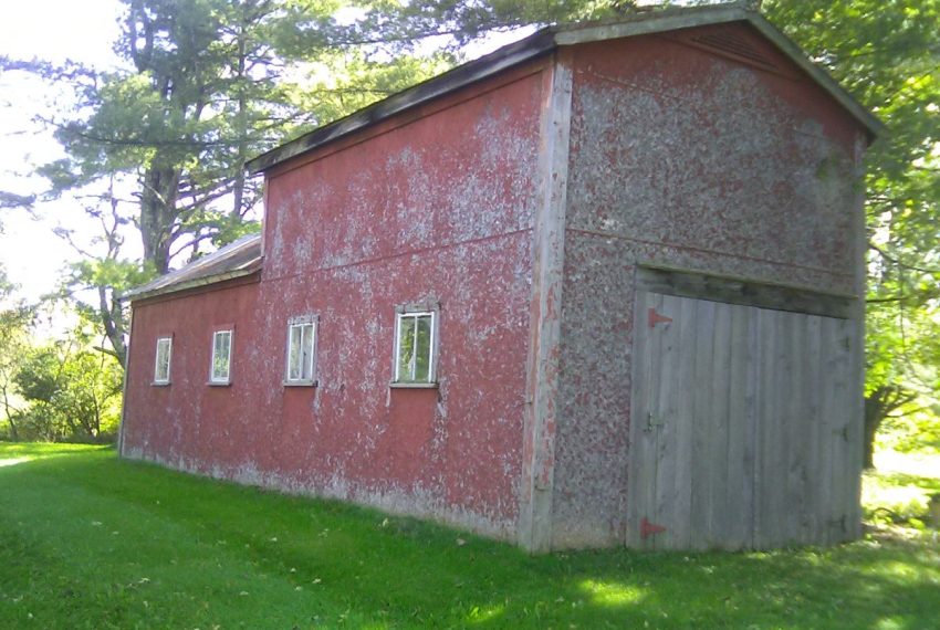 front left of former stable-shed