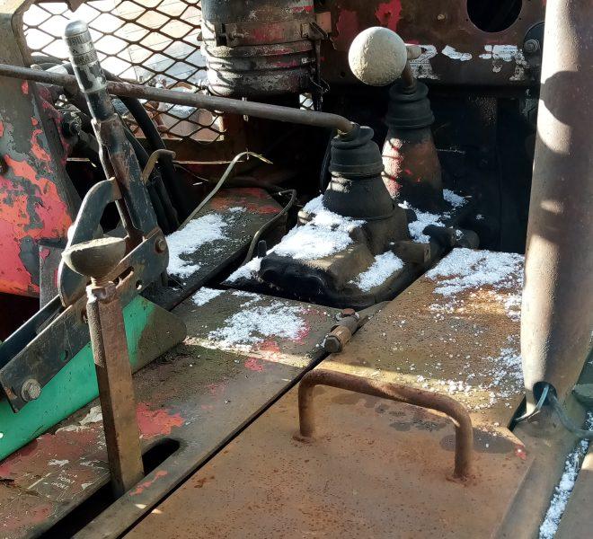 cab of skidder