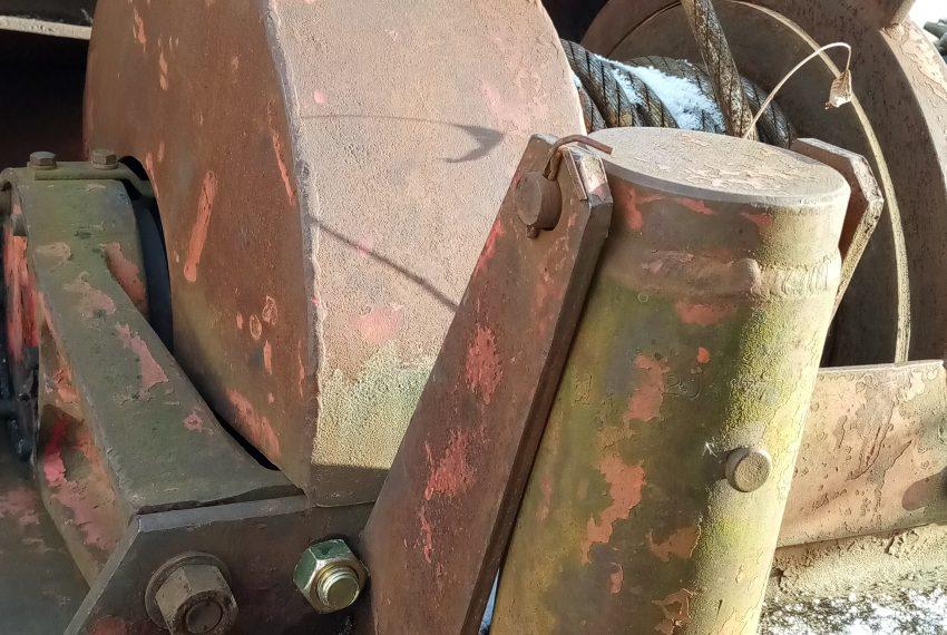 left side of winch area