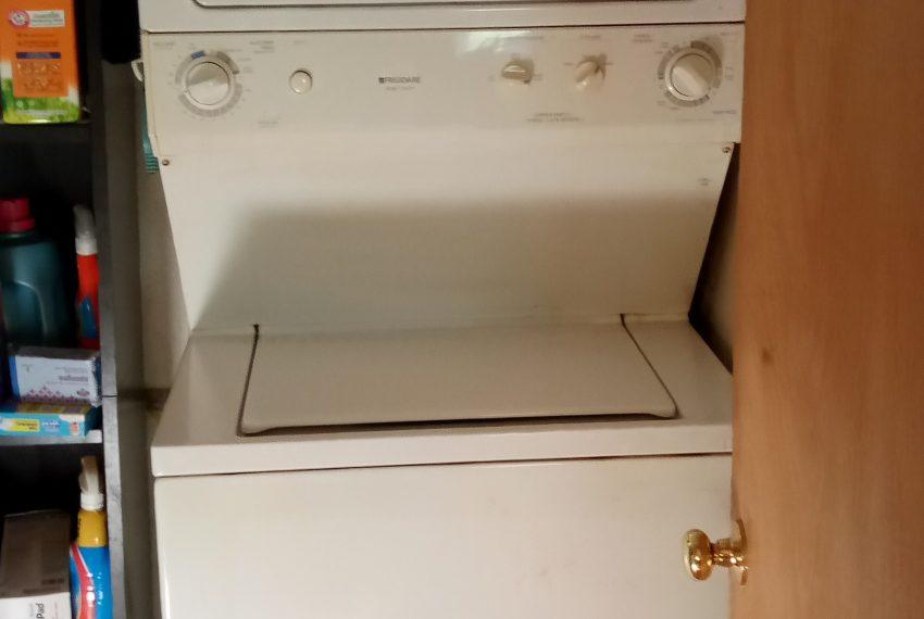 laundry in the bathroom