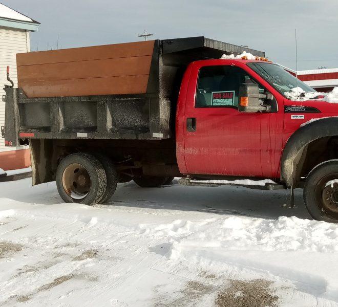 Ford Dump truck-left side