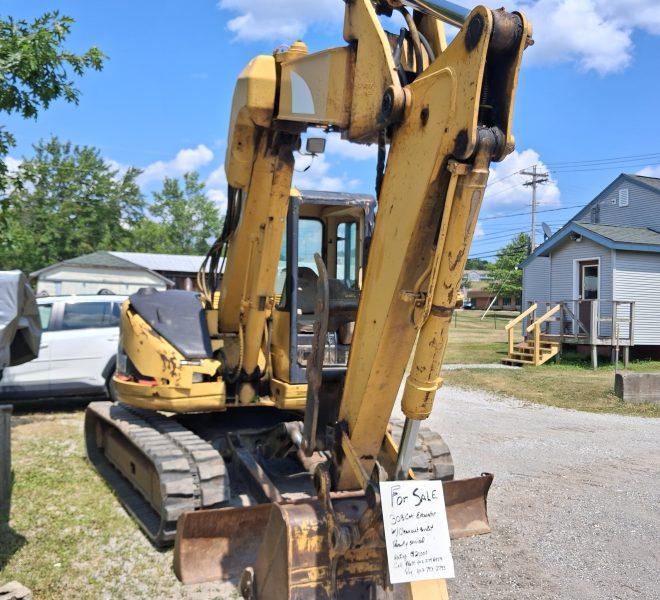 2001 cat excavator