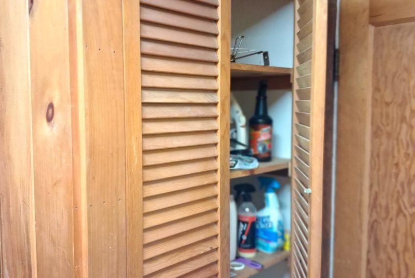 Hall closet