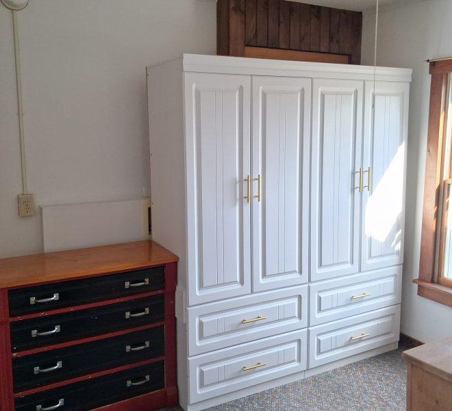 bureau and new wardrobe