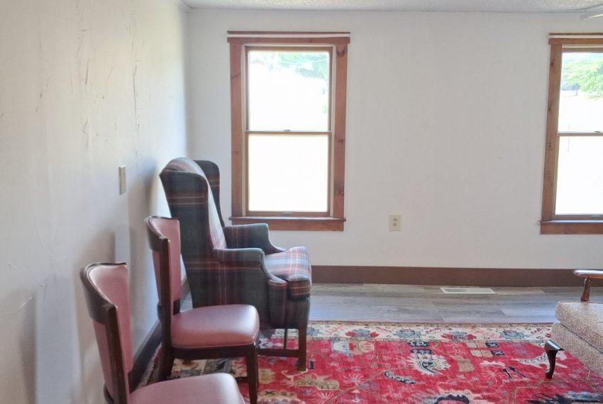 chairs in living area